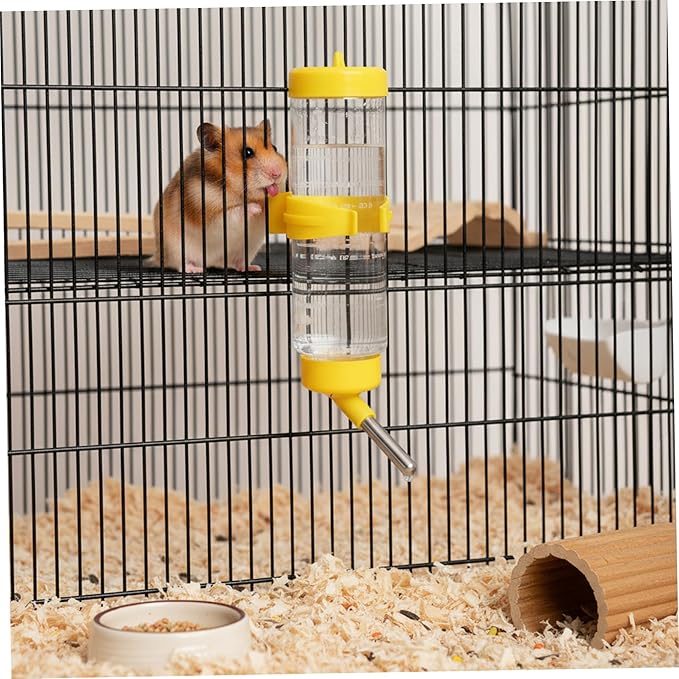 Guinea Pig Water Bottle Guinea Pig Water Bottle No Drip, 250ml Hamster, Leak-Proof Small Animal Dispenser for Cage, Rabbit, Rat, Chinchilla