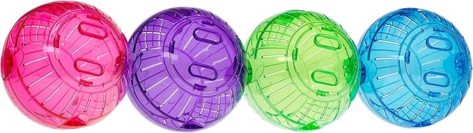 Kaytee 11.5" Assorted Color Run-About Exercise Ball For Pet Rats & Chinchillas