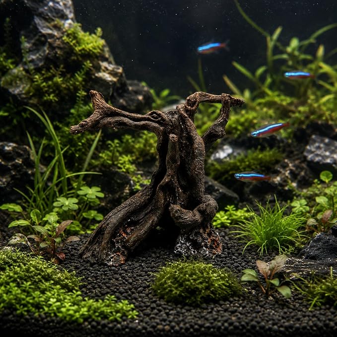 Aquarium Tree Root Resin Trunk Wood Branch Fish Tank Decor | Resin Tree Root Trunk Model Adds A Natural Wood Look To Aquariums Fish Tanks And Underwater Landscapes