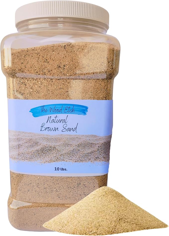 Play Sand for Sandbox, Sand for Plants, Aquarium Sand, Sensory Sand, Sand Table, Kids Play Sand, Sand for Sandbox, Reptile Sand, Bulk Sand, 1lb (10 LBS.)