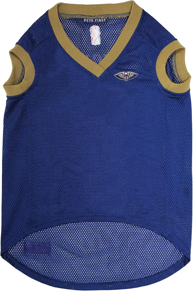 Pets First NBA NEW ORLEANS PELICANS DOG Jersey, Small - Tank Top Basketball Pet Jersey
