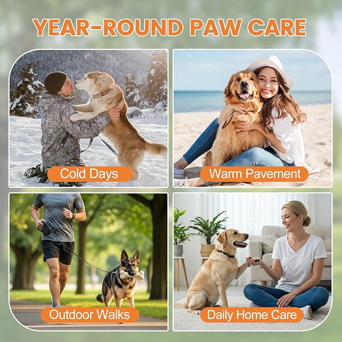 Dog Paw Balm for Dogs & Cats – Natural Paw Care with Avocado Butter & Plant Oils, Soother for Dry, Cracked Pads, Pet Paw Care Cream Dog Nose Balm, 2 oz