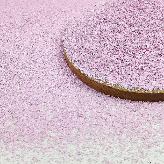 FANTIAN 5 lbs Pink Sand, Decorative Sand for Aquarium, Fish Tank, Paintings, Candle, Vase Filler, Wedding Ceremony, Arts Crafts and Bowl Fillers