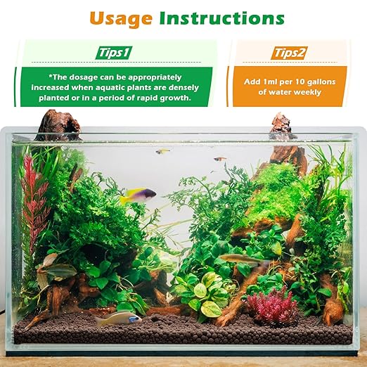 HC035 All-in-One Liquid Aquarium Plant Fertilizer - with Essential Micro & Macro Nutrients for Freshwater Planted Tanks, 150ml/500ml/1000ml (150mL)