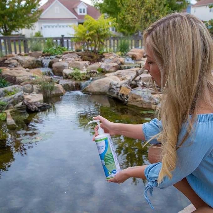 Aquascape Maintain Water Treatment for Koi and Fish Ponds, Easy to Use, Powerful Blend of Beneficial Bacteria, Phosphate Binder, Flocculant, and Detoxifier, 16 Ounce / 473 ml, 96058