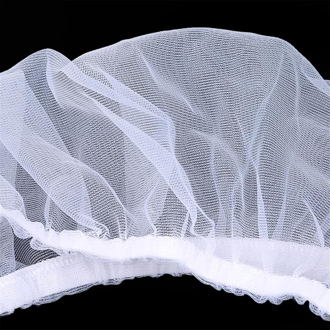 Sperrins Adjustable Bird Cage Cover,Seed Catcher Bird Cage Tidy Bird Cage Mesh Net Cover Skirt Guard for Parrot Parakeet Round Square Cages
