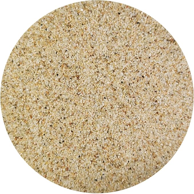Decorative Natural Sand,5 LB Refill Pack for SandBox & Sensory Bin Filler | 0.5-1mm,Washed and Backed Dry,Wedding Ceremony,Home Decoration,Coarse Silica Unity,Vase Filler,Arts Crafts,Texture Painting