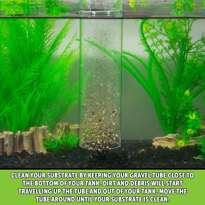 Python No Spill Clean and Fill Aquarium Maintenance System, Gravel Cleaner and Water Changer, 50 Foot | Gravel Cleaner and Water Changer