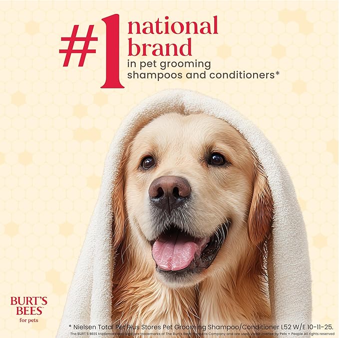 BURT'S BEES FOR PETS Paw Balm for Dogs with Manuka Honey and Coconut Oil, Soothes Dry Dog Paws, Naturally Derived Ingredients, 1.76 Oz
