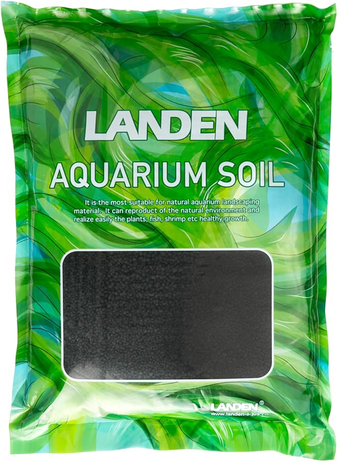 Thriva Aqua Soil Aquarium Substrate Black 20L Planted Tank Shrimp | Four 5L bags; planted, aquascaping and shrimp