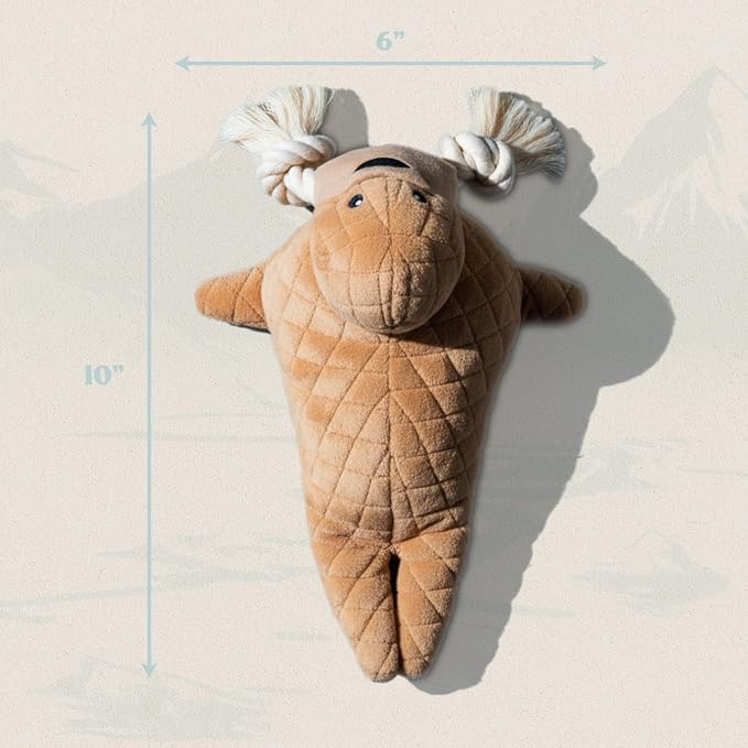 Dog Toys | Plush Walrus Stuffed Animal for Large Dogs | Eco Friendly Jumbo Dog Toy