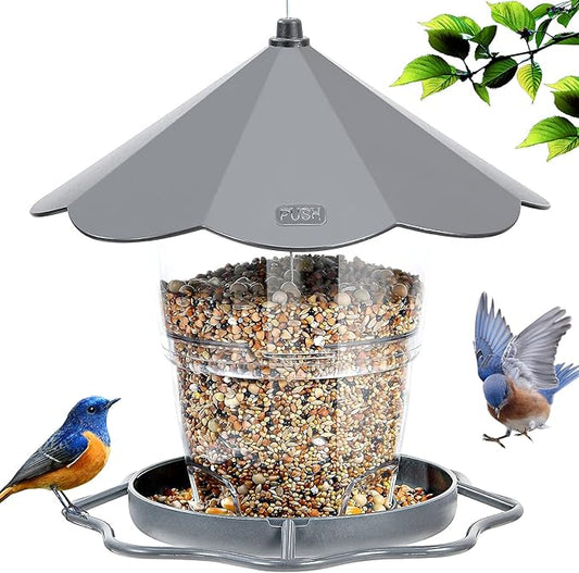 Hanizi Hanging Hummingbird Feeder with 2 Feeding Ports