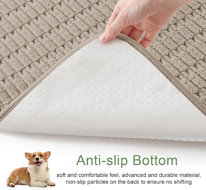 Washable Pee Pads for Dogs, Reusable Puppy Pads Dog Pads, Non-Slip Dog Pee Pads, Leakproof Pet Pee Pads Wee Wee Pads for Dogs. (Brown, 40"x60"(Pack of 1))