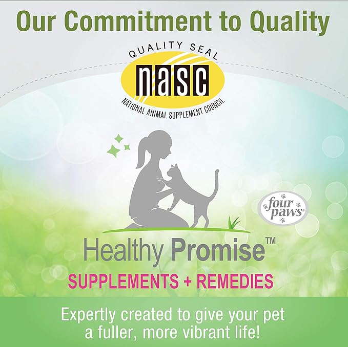 Four Paws Healthy Promise Cat Hairball Control Soft Chews 90 Count