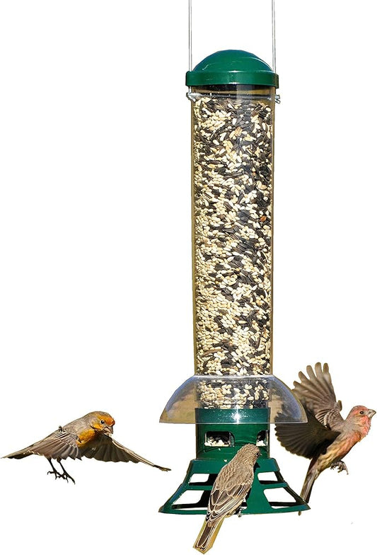 Perky-Pet 5141-2 Squirrel Slammer Wild Bird Feeder , Green