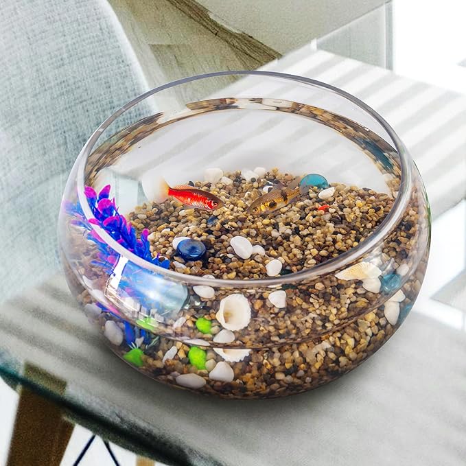 Aquarium Gravel 20 lbs, 3-6mm Fish Tank Gravel, Succulent Cactus Pea Gravel for Indoor Plants, River Rocks for Gardening, Flower Pots, Vase Fillers, Garden Landscaping