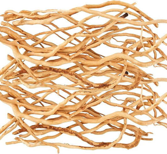 250g Natural Driftwood for Aquarium 12''-16'' Reptile Branches Terrarium Wood Long Driftwood for Aquarium Assorted Shapes Natural Decor