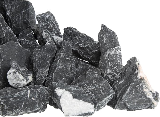 Seiryu Stone, Aquarium Rocks for Fish Tank Rocks, Pre-Cleaned pH Neutral 40lb（2 to 9 inch）
