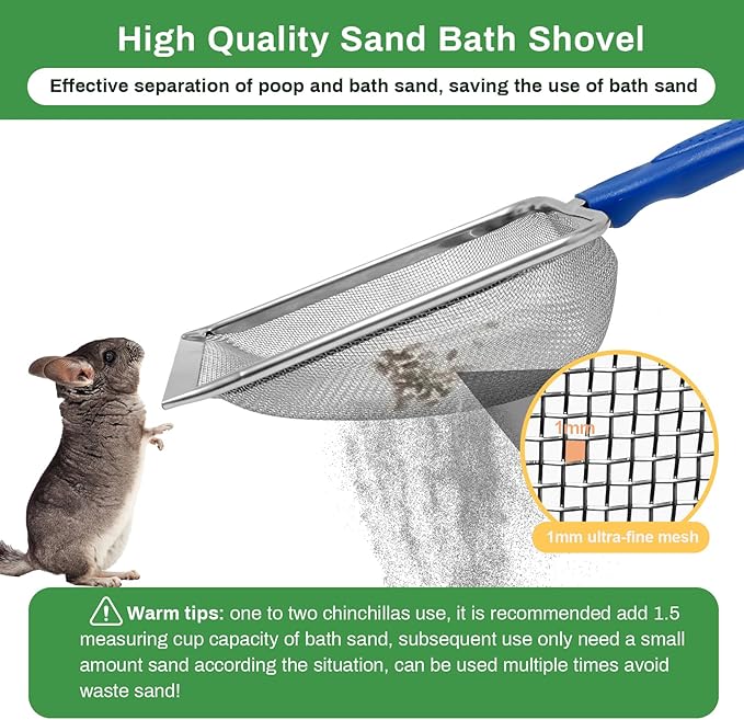 Large Chinchilla Sand Bath Container Kit Plastic Chinchillas Dust Bath House with Sand Cup and Sand Shovel Hamster Shower Room for Hedgehog Guinea Pig Squirrel and Other Small Animals（Pink）
