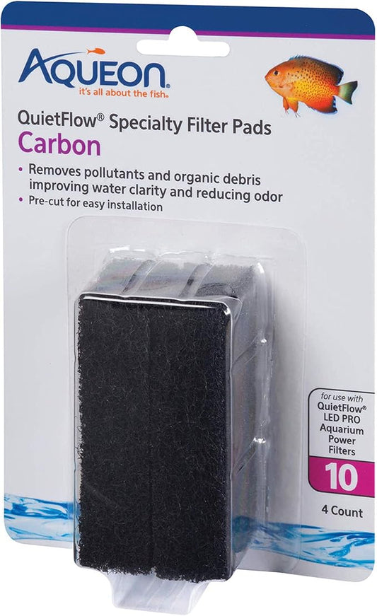 Aqueon Replacement Specialty Filter Pads Carbon 10