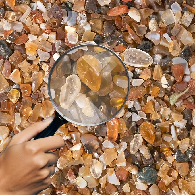 Carnelian Crystal Chips Bulk 2lbs, 2400+ Pieces, 5-8mm Natural Gemstones