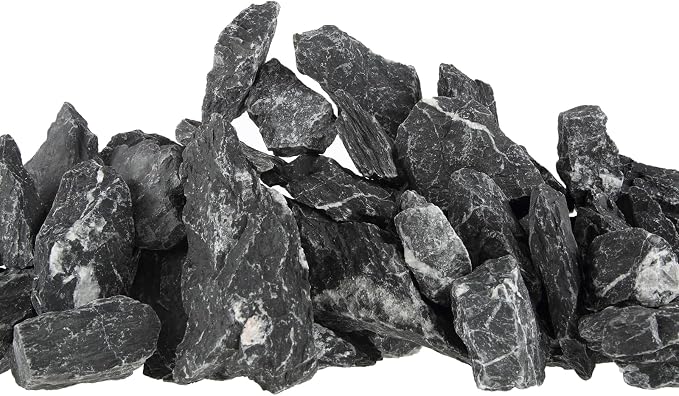 Seiryu Stone, Aquarium Rocks for Fish Tank Rocks, Pre-Cleaned pH Neutral 40lb（2 to 9 inch）