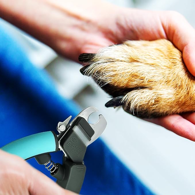 Miracle Care QuickFinder Scissor-Style Dog Clippers, Large/Dense Nails