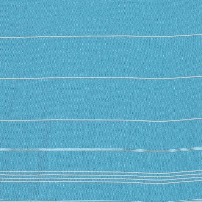 Bersuse Towels Anatolia XL Beach Blanket Throw Blanket Turkish Towel 100% Cotton Extra-Large Quick-Dry Lightweight Premium Peshtemal Towel - 61x82 Inches, Turquoise (Set of 3)