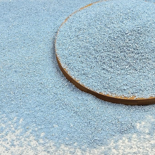 FANTIAN 20 lbs Aquarium Blue Sand, 0.4-0.8 mm Decorative Sand for Aquarium, Fish Tank, Candle, Vase, Wedding Ceremony, Arts Crafts and Bowl Fillers