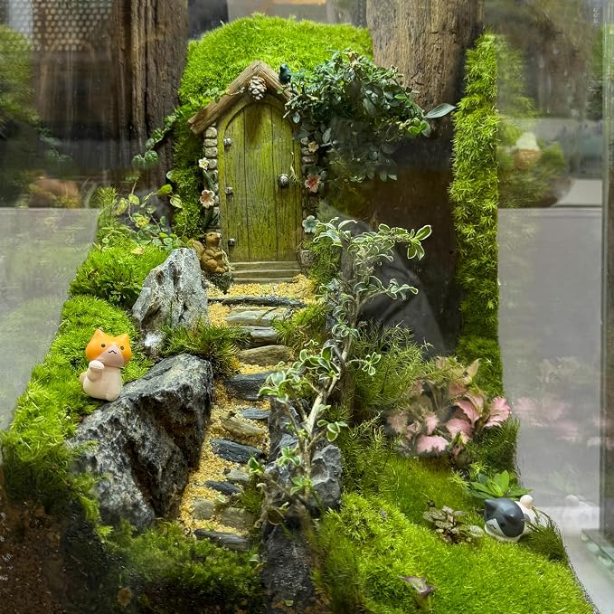 Natural Rocks Seiryu Stone 1-2.5 Inches Decorative Rocks for Fairy Gardens,Miniature Landscaping,Bonsai,DIY Crafts, Aquariums & Reptile Terrariums-2lb