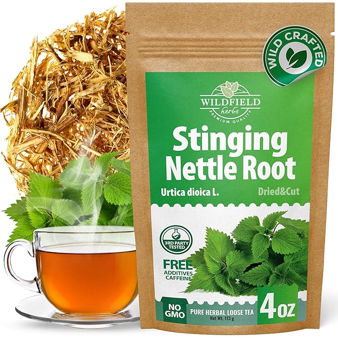4 oz. Nettle Root Dried Stinging Herbal Tea - 113g Stinging Nettle Root Herb Tea Raíz De Ortiga