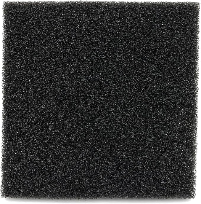 4 Pieces Aquarium Filter Foam Sponges Pad 20PPI 9x9x1 inch | Fish Tank Bio Sponge Coarse Sheet Filter Media Pad, Cut-to-Size Foam for Pet Filters