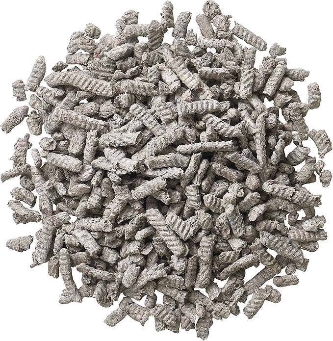 Back 2 Nature Bedding and Litter, (10l) Highly Absorbent 99% Recycled Paper Litter for Small Pets, Dry & Fresh Smelling Rabbit, Bird, Ferret and Hamster Cage, Soft, Safe & Compostable Hamster Bedding