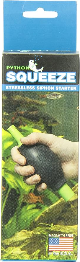 Python Squeeze Siphon Starter Aquarium Adapter