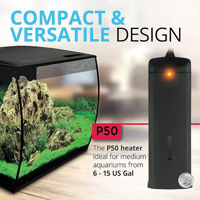 Fluval P50 Submersible Aquarium Heater