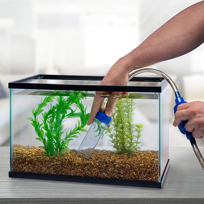 Tetra Water Cleaner Gravel Siphon for Aquariums, Easily Clean Freshwater Aquariums (Pack of 12)