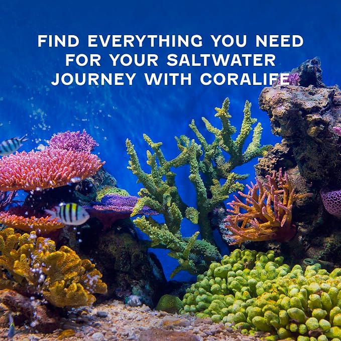 Coralife Aquarium Fish Tank Marine Salt Water DC-Controlled Variable Speed Square Protein Skimmer, Up To 150 Gallons