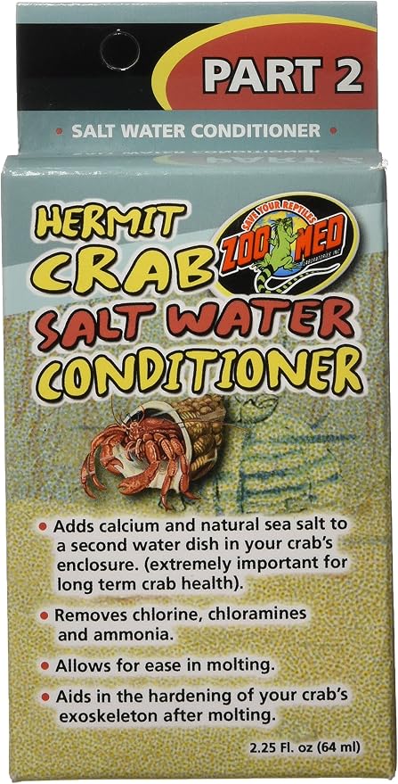 Zoo Med Hermit Crab Salt Water Conditioner