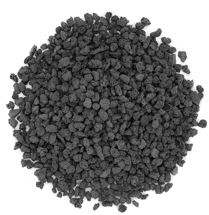 Stanbroil Lava Rock Granules - Decorative Landscaping for Fire Bowls, Fire Pits, Gas Log Sets, Indoor or Outdoor Fireplaces - 10 Pounds (0.1"-0.2") | for Fire Bowls, Fire Pits, Gas Log Sets, Indoor or Outdoor Fireplaces