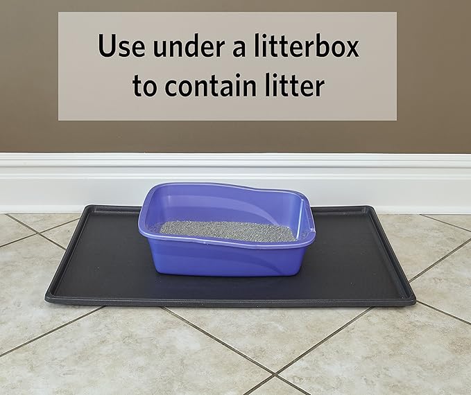 MidWest Homes for Pets 30-Inch Replacement Pan, Measures 29.06 x 18.51 x 1 Inches, Universal Leak-Proof Tray for Dog Crates & Multi-Purpose Use, Fits Most Standard 30" Wire Crates