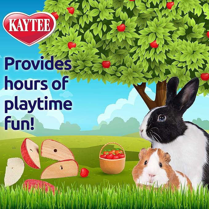 Kaytee Combo Chews Apple Slices, 6-Pack