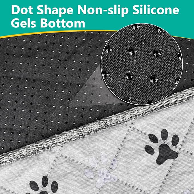 FURWEY 5 Pack Large 36"X41"Washable Pee Pads for Dogs Super Absorbent Dog Training Pads Non-Slip Waterproof Pet Training Pads Mats Whelping Pads for Dogs Cats Puppy