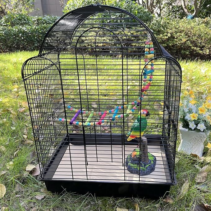 Gravel Paper for Bird Cage,BirdCage Liner Papers Cuttable Gravel Liner Sea Sand Paper Pet Animal Cages Cushion Great for Hard-Billed Birds Parrot | Clean Safe & Aids in Digestion (8 PCS - 17" x 11")
