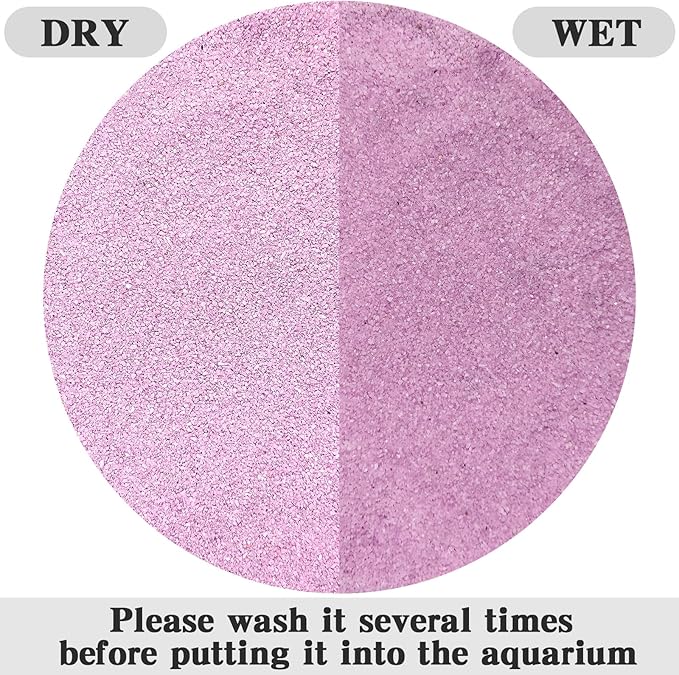 FANTIAN 5 lbs Pink Sand, Decorative Sand for Aquarium, Fish Tank, Paintings, Candle, Vase Filler, Wedding Ceremony, Arts Crafts and Bowl Fillers