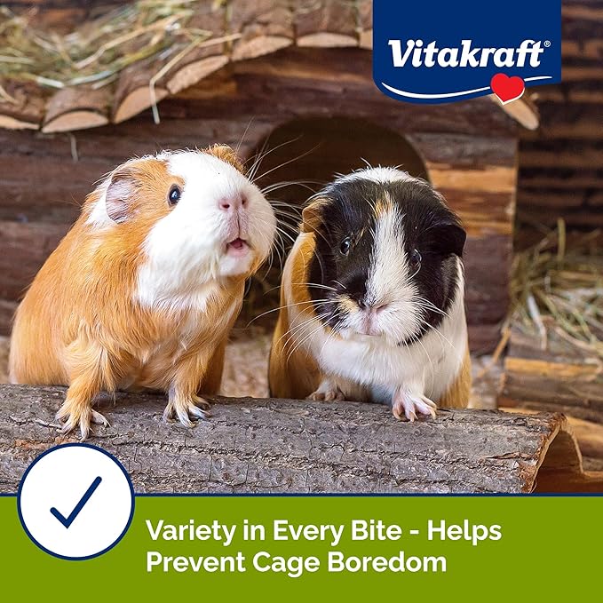 Vitakraft Menu Premium Guinea Pig Food - Alfalfa Pellets Blend - Vitamin and Mineral Fortified