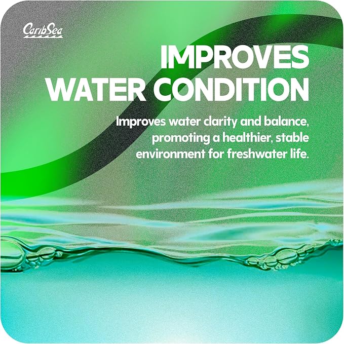 Carib Sea Create a Supernatural Experience: Super Naturals Crystal River Sand re-Creates The Natural World in Your Aquarium with its Smooth, Fish-Friendly Grains.