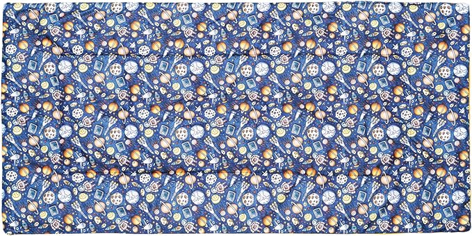 KAMEIOU Space Rocket Polar Fleece Guinea Pig Cage Liner Bedding for Small Animals Bed Chinchilla Rat Hedgehog Polar Fleece Bunny Rabbit Midwest Guinea Pig Liner Cages Beds C&C Small Pet Blanket Mats