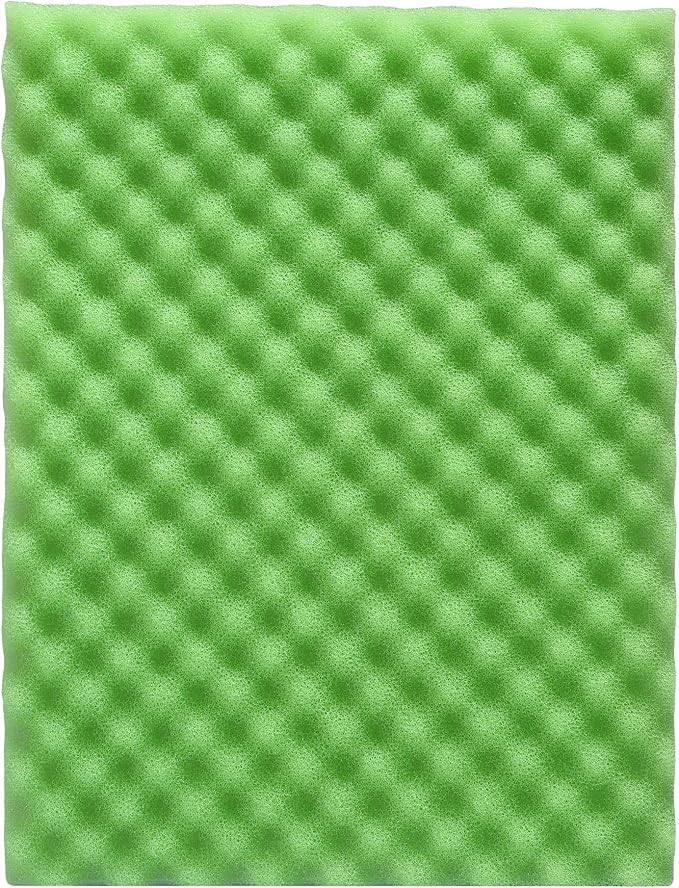 Aquarium Filter Media Bio Sponge Pad 16 x 12 x 1 inch, Fish Pond Foam Filter 20/30/40 ppi Set 3