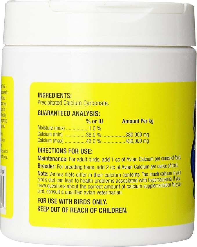 Zoo Med Avian Calcium - 8 oz.