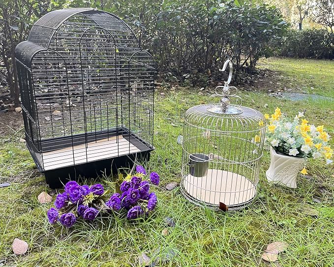 Gravel Paper for Bird Cage,BirdCage Liner Papers Cuttable Gravel Liner Sea Sand Paper Pet Animal Cages Cushion Great for Hard-Billed Birds Parrot | Clean Safe & Aids in Digestion (30 PCS - 17" x 11")